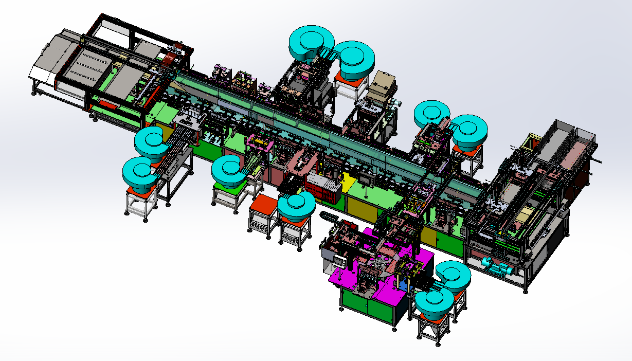 Infusion-set-fully-automatic-assembly-machine