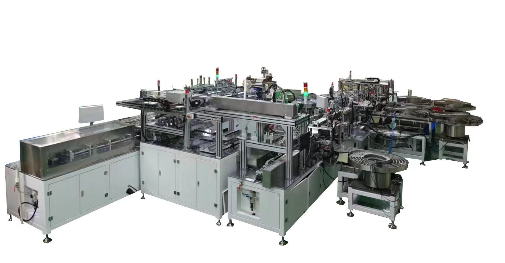 scalp vein set fully-automatic assembly & packaging machine